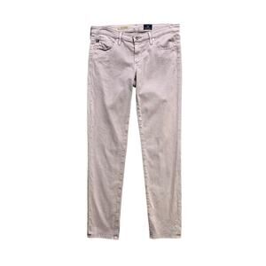 Adriano Goldschmied Jeans Womens 28 Lilac The Stevie Ankle Slim Straight Skinny